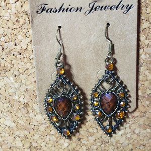 Costume Jewelry Boho Statement Large Dangle